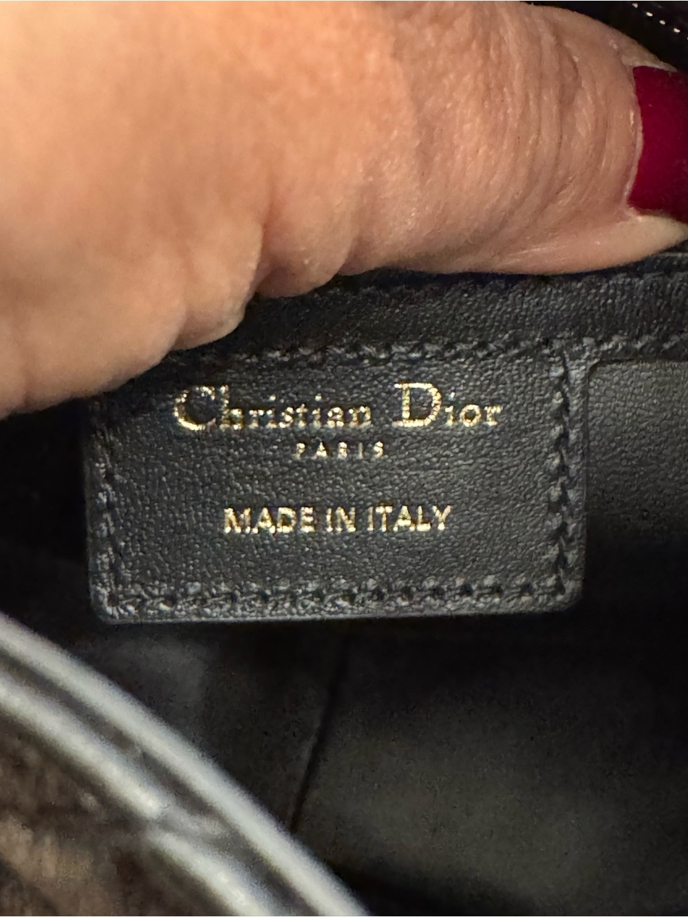 Dior | Medium D-Motion Bag in Black, NWT - Picture 13 of 16